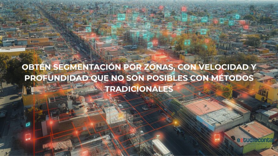 segmenta el mercado por zonas, para conocer sus intereses
